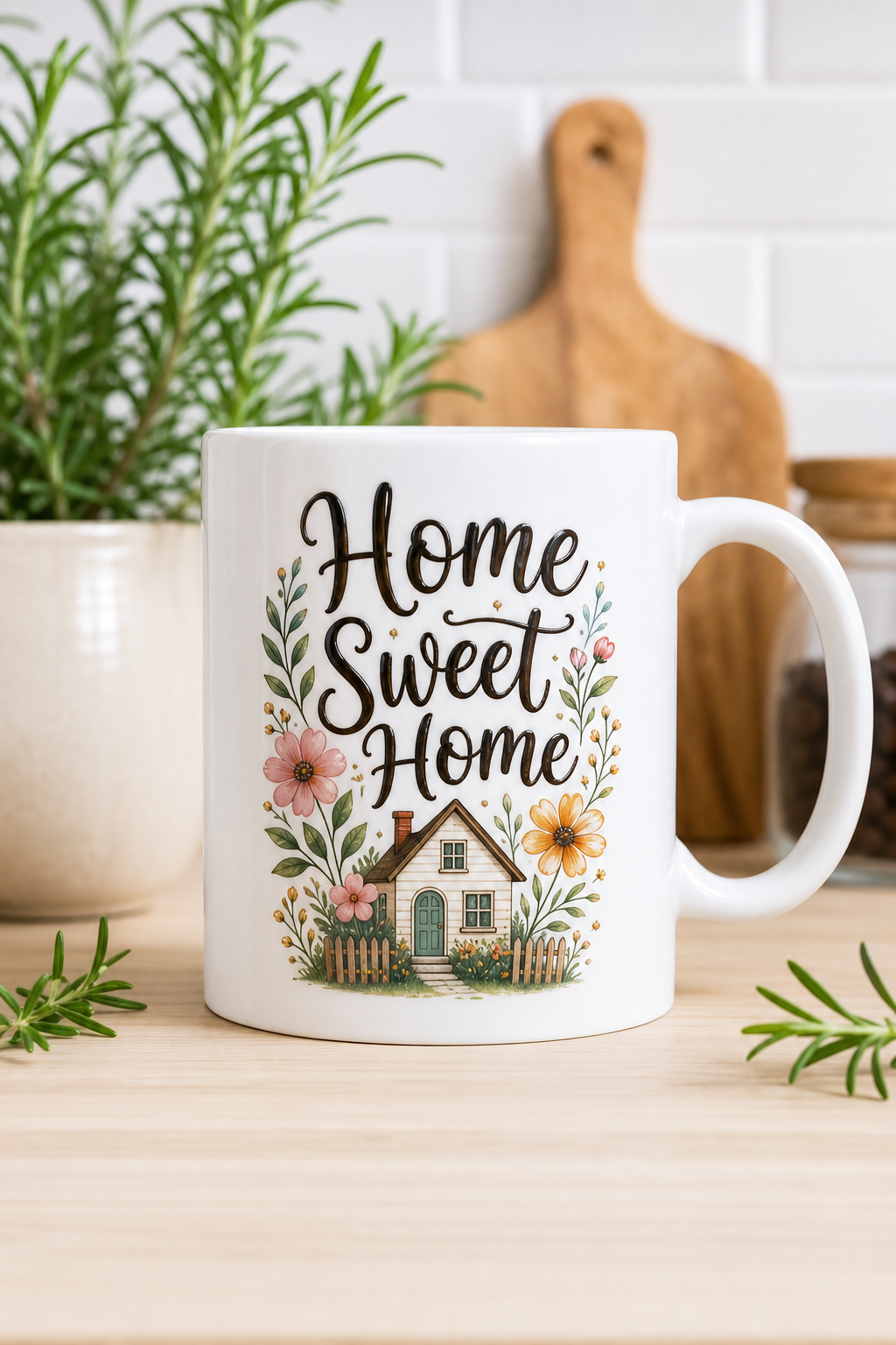 Mug Home Sweet Home — L'objet chaleureux qui vous enveloppe chez vous