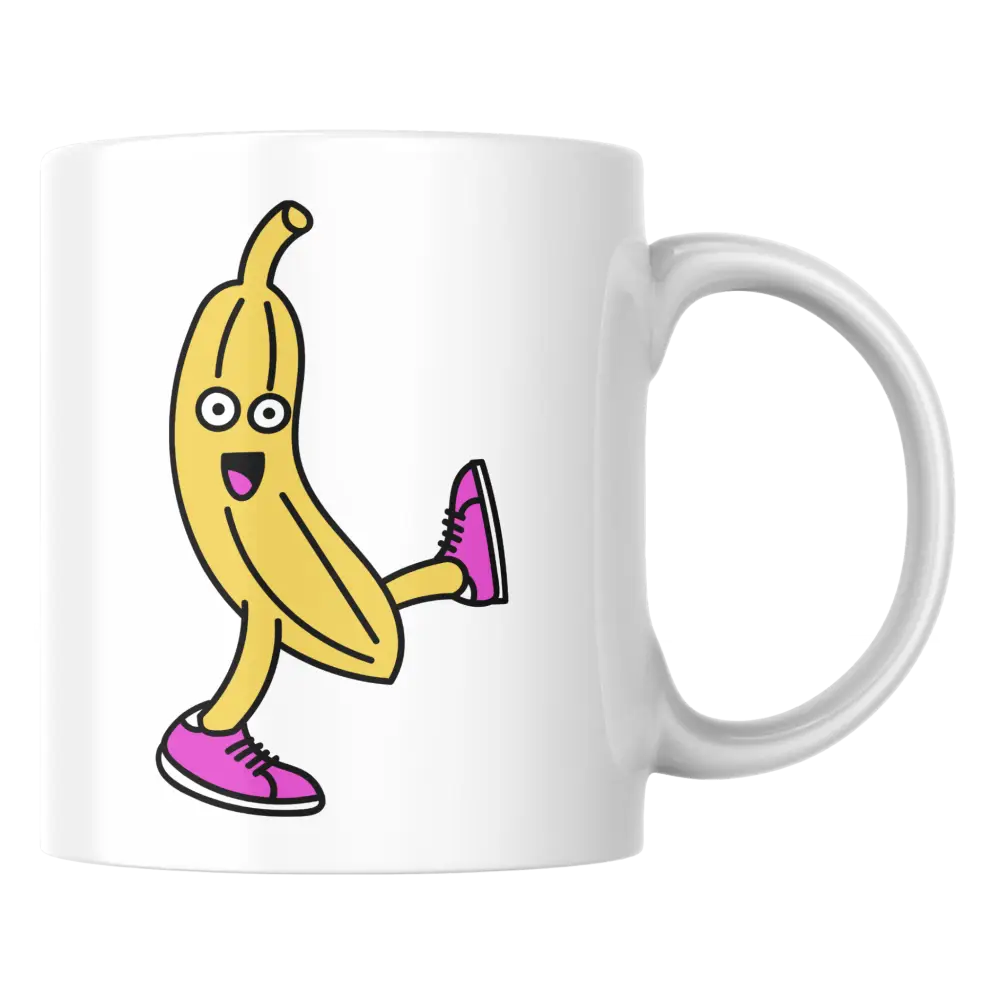 Mug humoristique banane – tasse en céramique fun – Instant Mugs - Mug