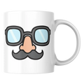 Mug humoristique moustache – tasse en céramique – Instant Mugs - Mug