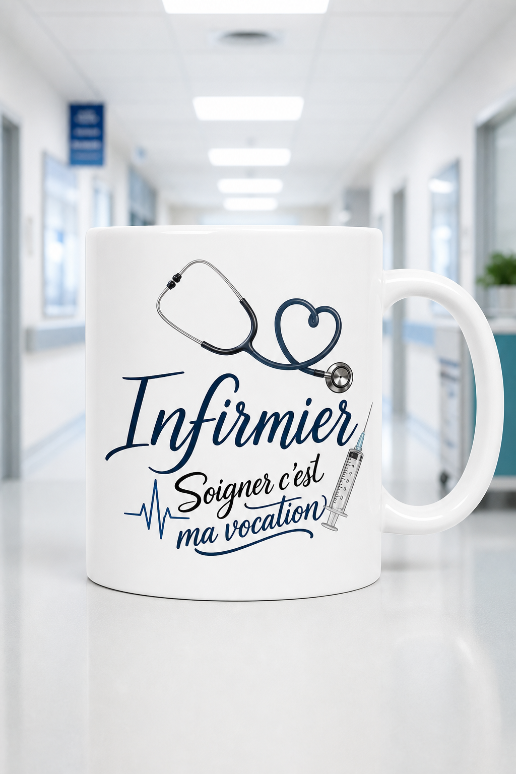 Mug Infirmier — L attention sincère qui accompagne chaque soin avec chaleur