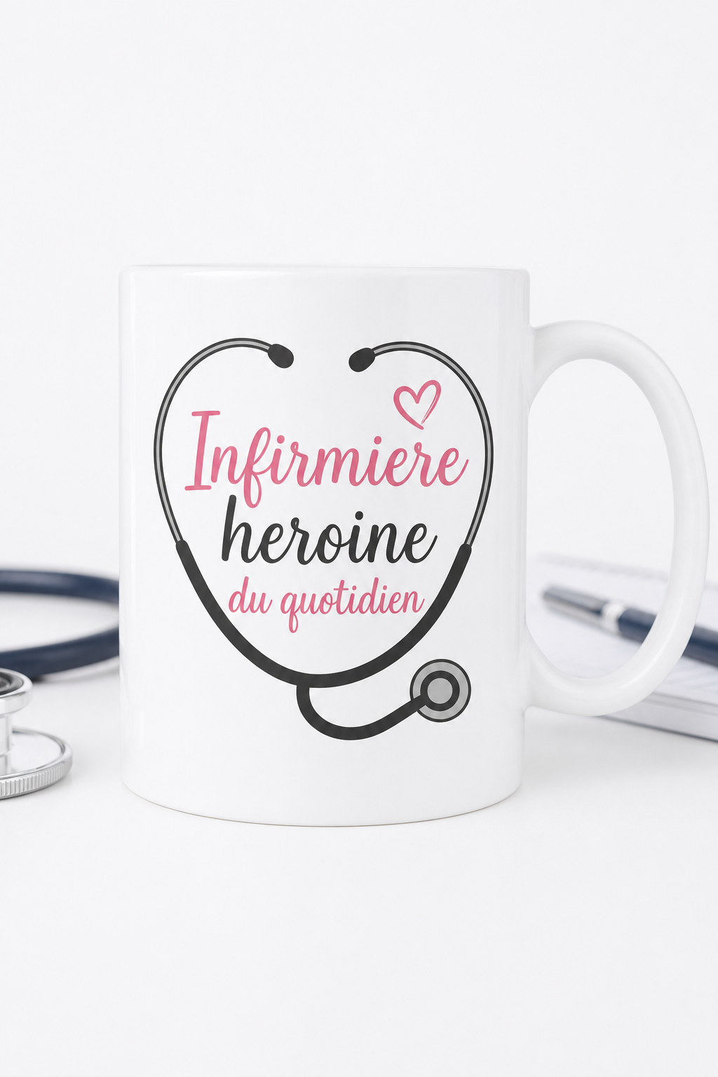 Mug Infirmière Hero — Un hommage chaleureux pour les anges en blouse blanche
