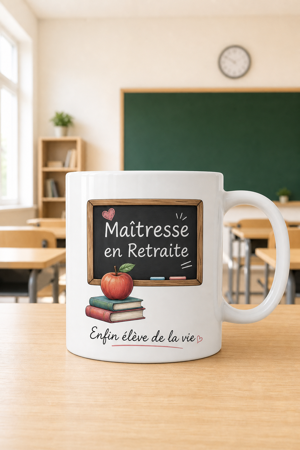 Mug Instit en Retraite — Un hommage chaleureux pour une nouvelle aventure