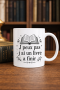 Mug Je peux pas Lecture — L expression sincère des passionnés de lecture