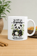 Mug Je suis un Panda — Pour les amateurs de douceur et d authenticité