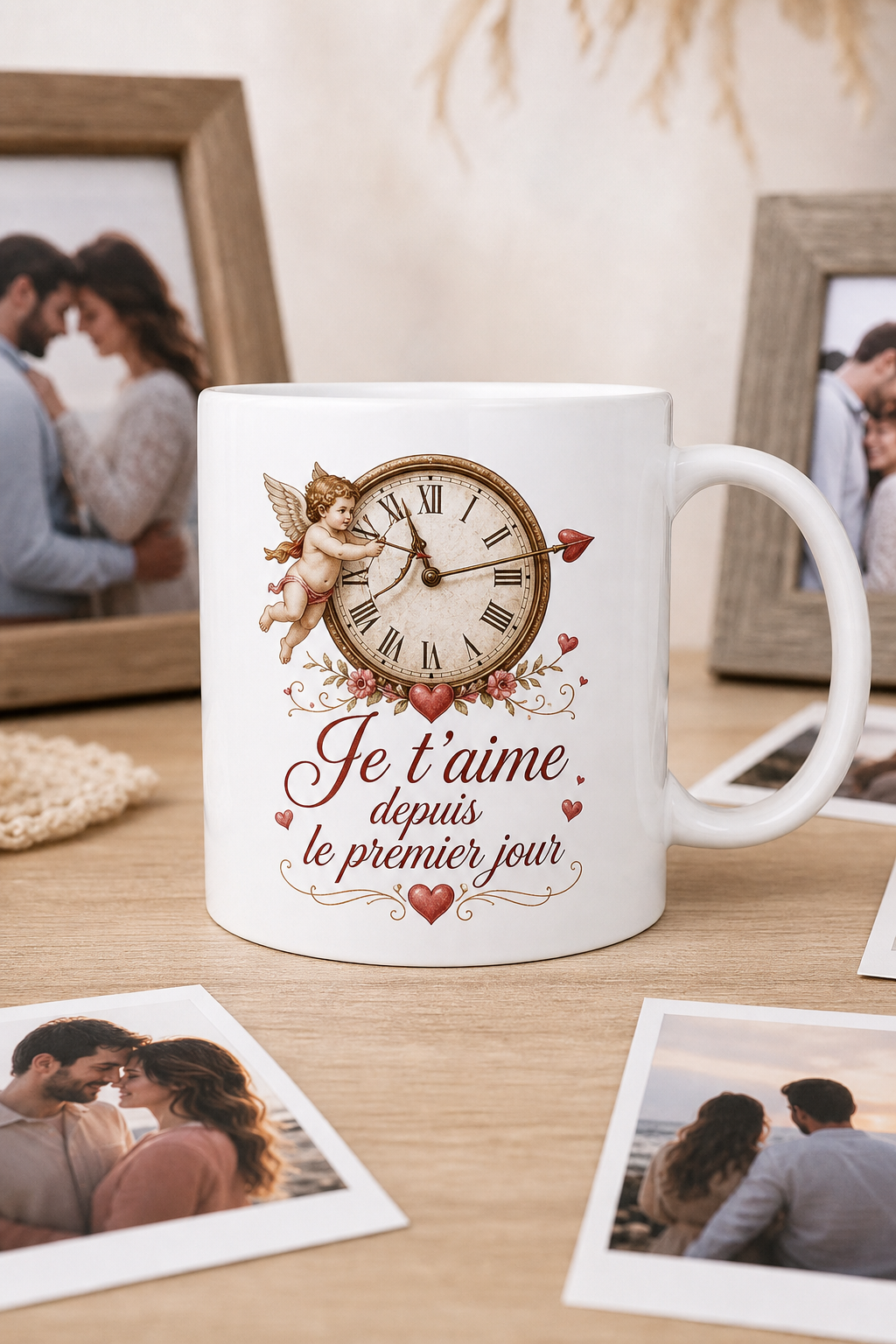 Mug Je t'aime depuis — Une déclaration d'amour intemporelle à chaque gorgée