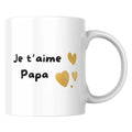Mug Je t’aime Papa – cadeau Fête des Pères en céramique - vue 1