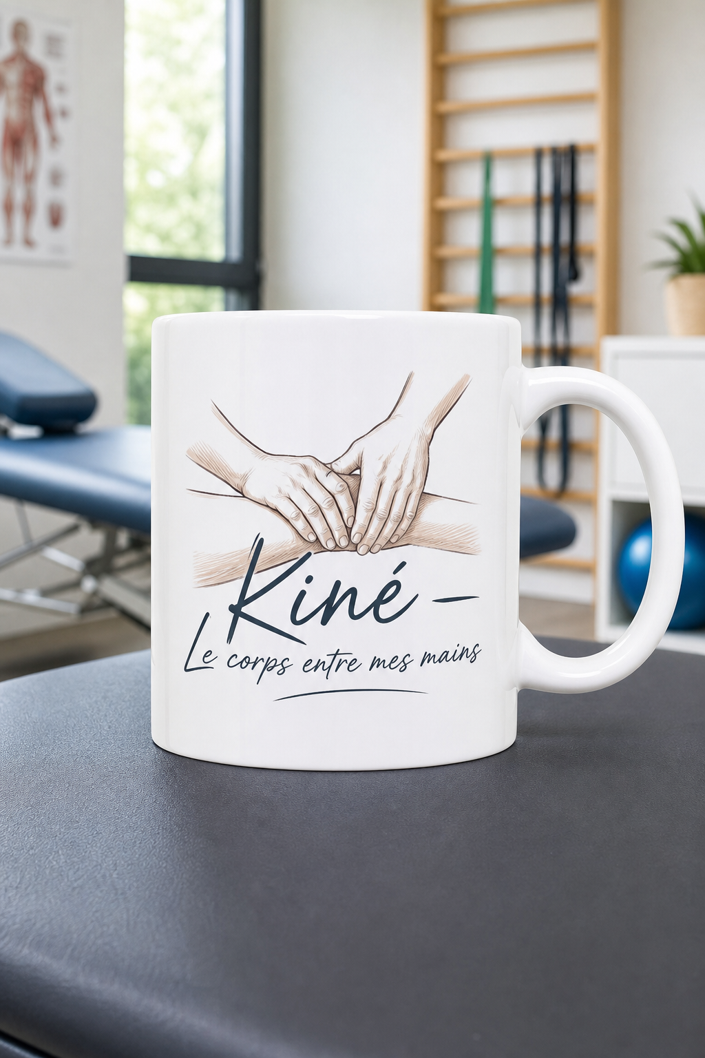 Mug Kiné personnalisé – hommage kinésithérapeute | Instant Mugs