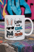 Mug Lapin Humoriste personnalisé – éclat de rire | Instant Mugs