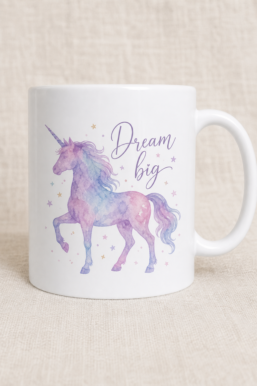 Mug Licorne Pastel personnalisé – douceur et magie | Instant Mugs