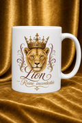 Mug Lion Elle — Une touche sauvage et élégante pour accompagner ses instants précieux