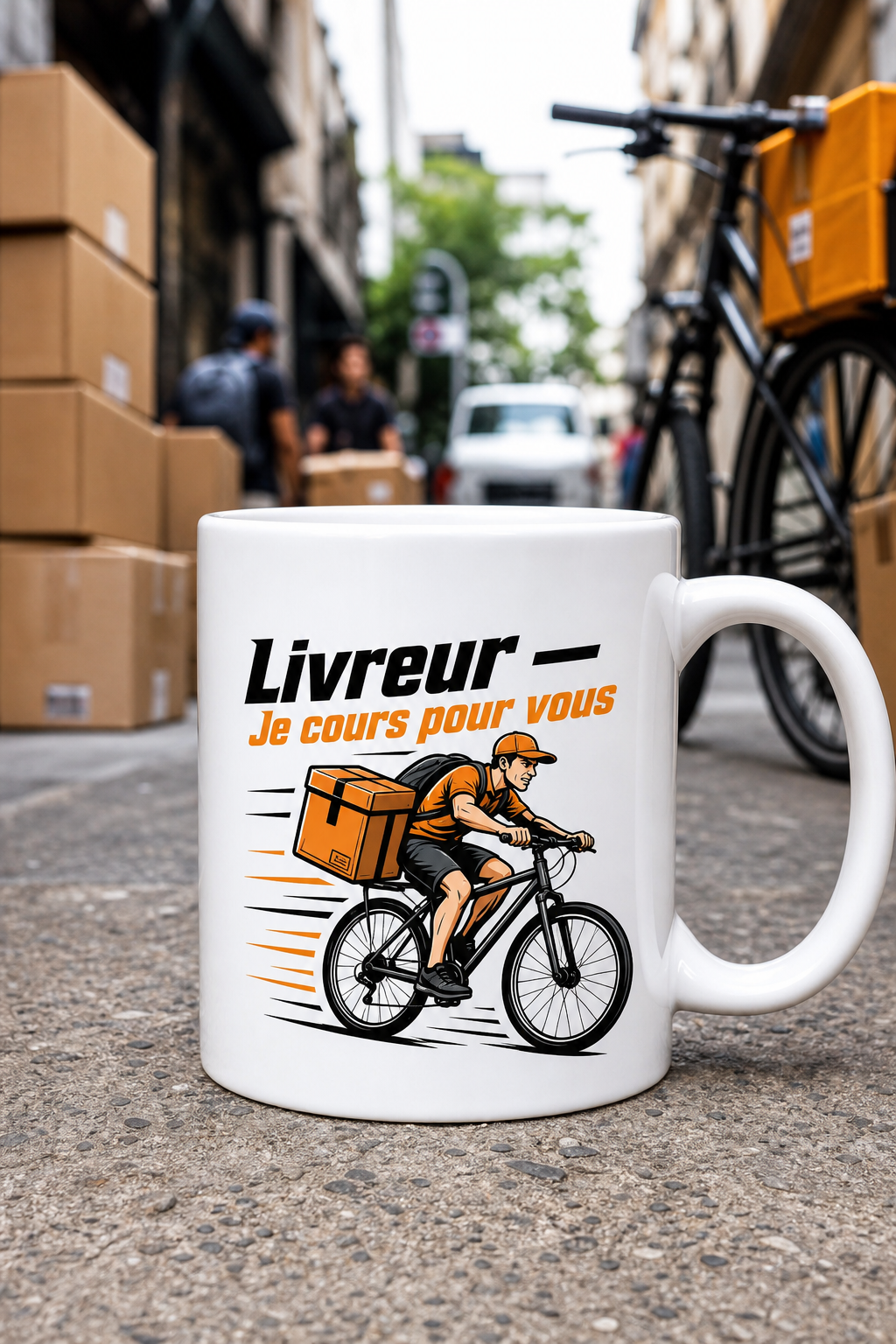 Mug Livreur personnalisé – reconnaissance méritée | Instant Mugs