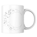 Mug Lune Croissant d'Étoiles - Minimaliste - vue 1