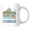 Mug Lyonnais — Tasse illustrée souvenir de Lyon