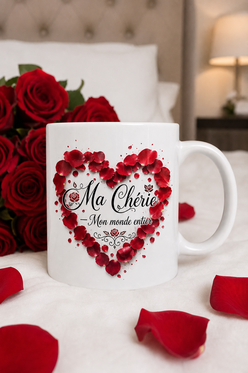 Mug Ma Chérie personnalisé – présent plein d'attention | Instant Mugs
