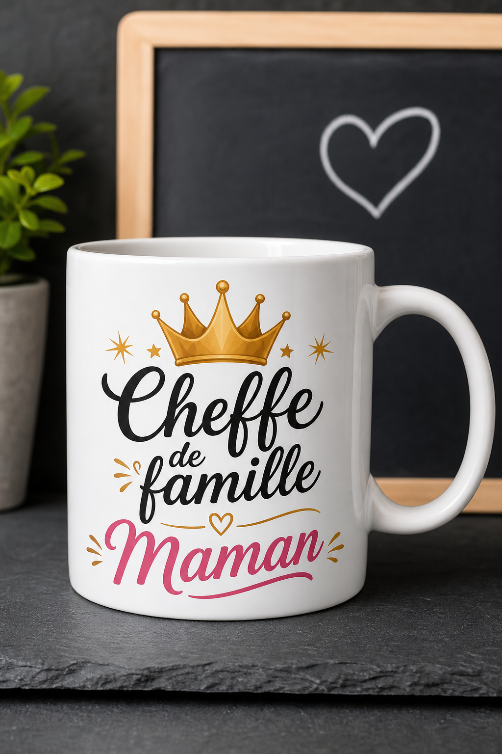 Mug Maman Cheffe de Famille personnalisé – héroïne du quotidien | Instant Mugs