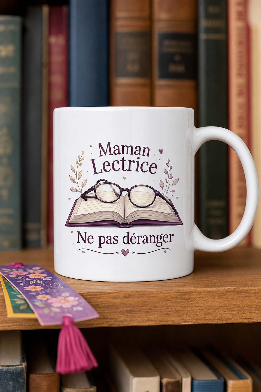 Mug Maman Lectrice personnalisé – pauses lecture chaleureuses | Instant Mugs