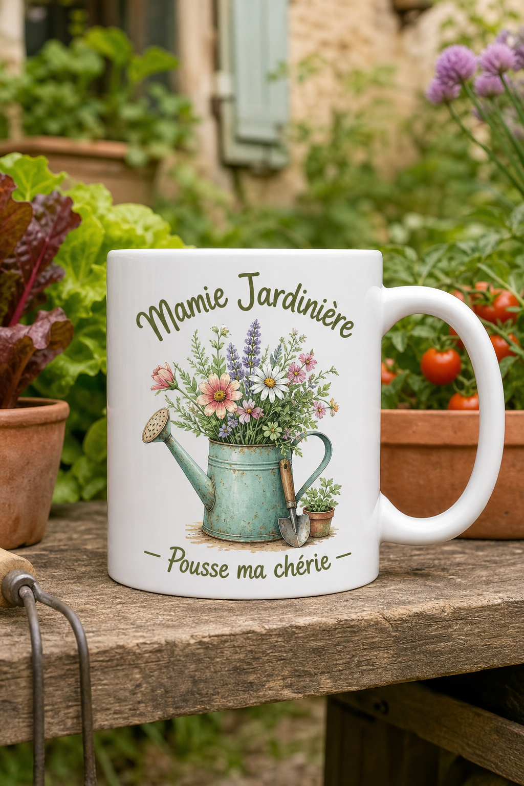 Mug Mamie Jardinière personnalisé – reines du jardin | Instant Mugs