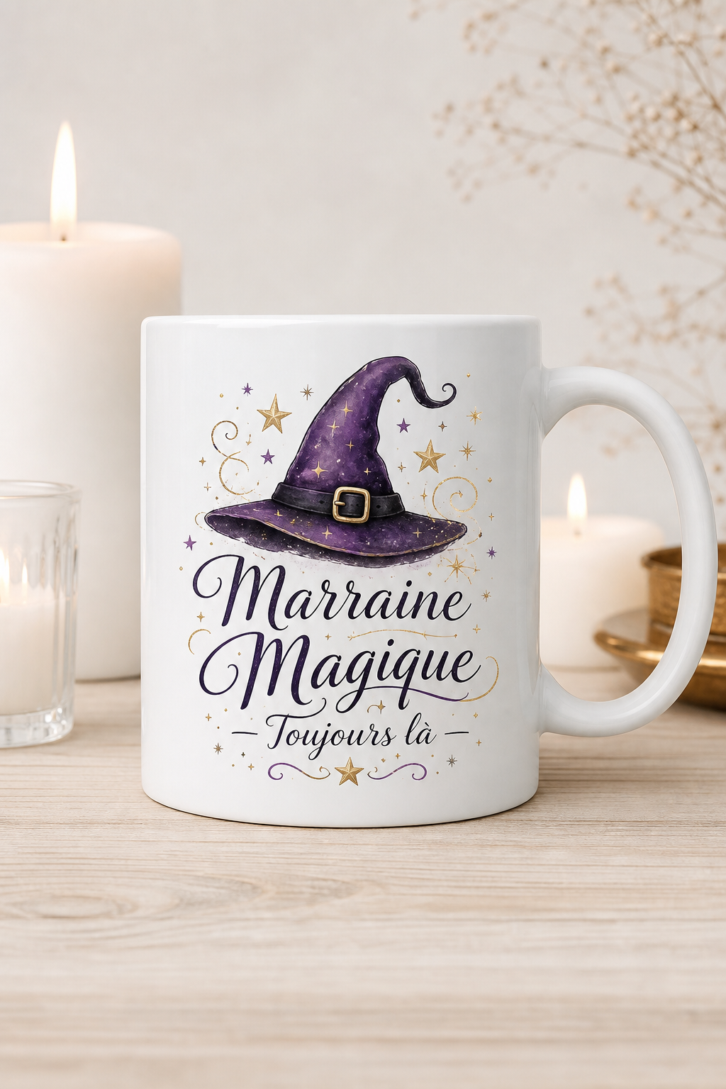 Mug Marraine Magique personnalisé – marraine au grand cœur | Instant Mugs
