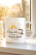 Mug Matin Lumineux personnalisé – lumière chaleureuse | Instant Mugs