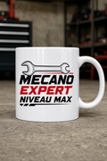 Mug Mécano Expert personnalisé – hommage aux mains d'or | Instant Mugs