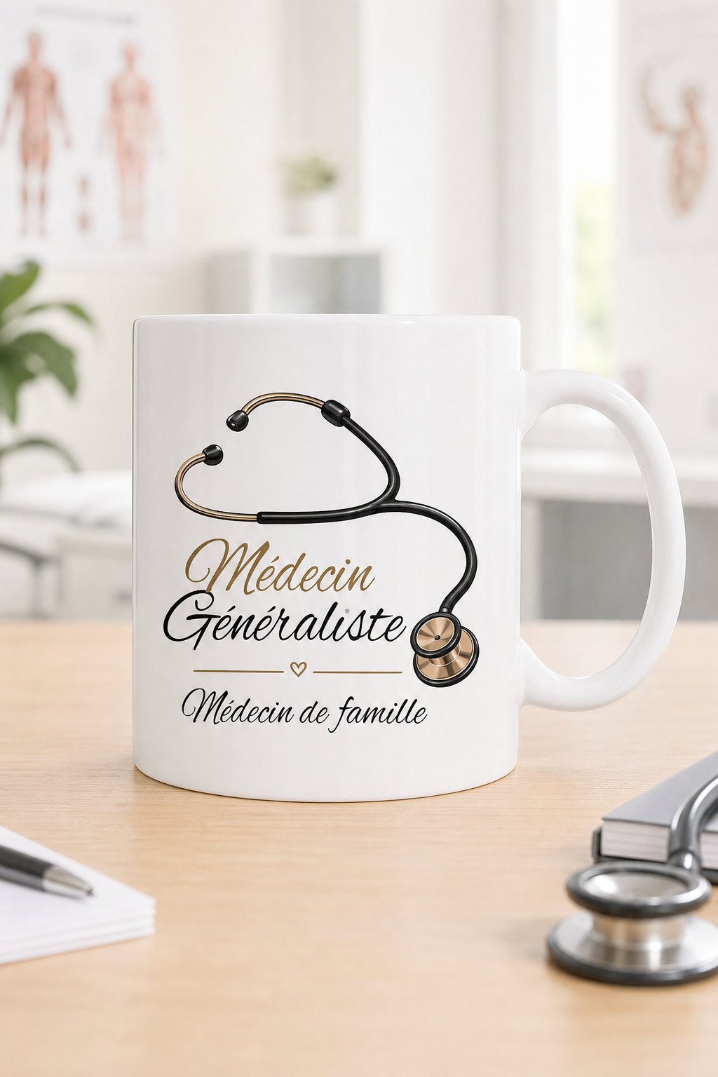 Mug Médecin personnalisé – hommage héros du quotidien | Instant Mugs