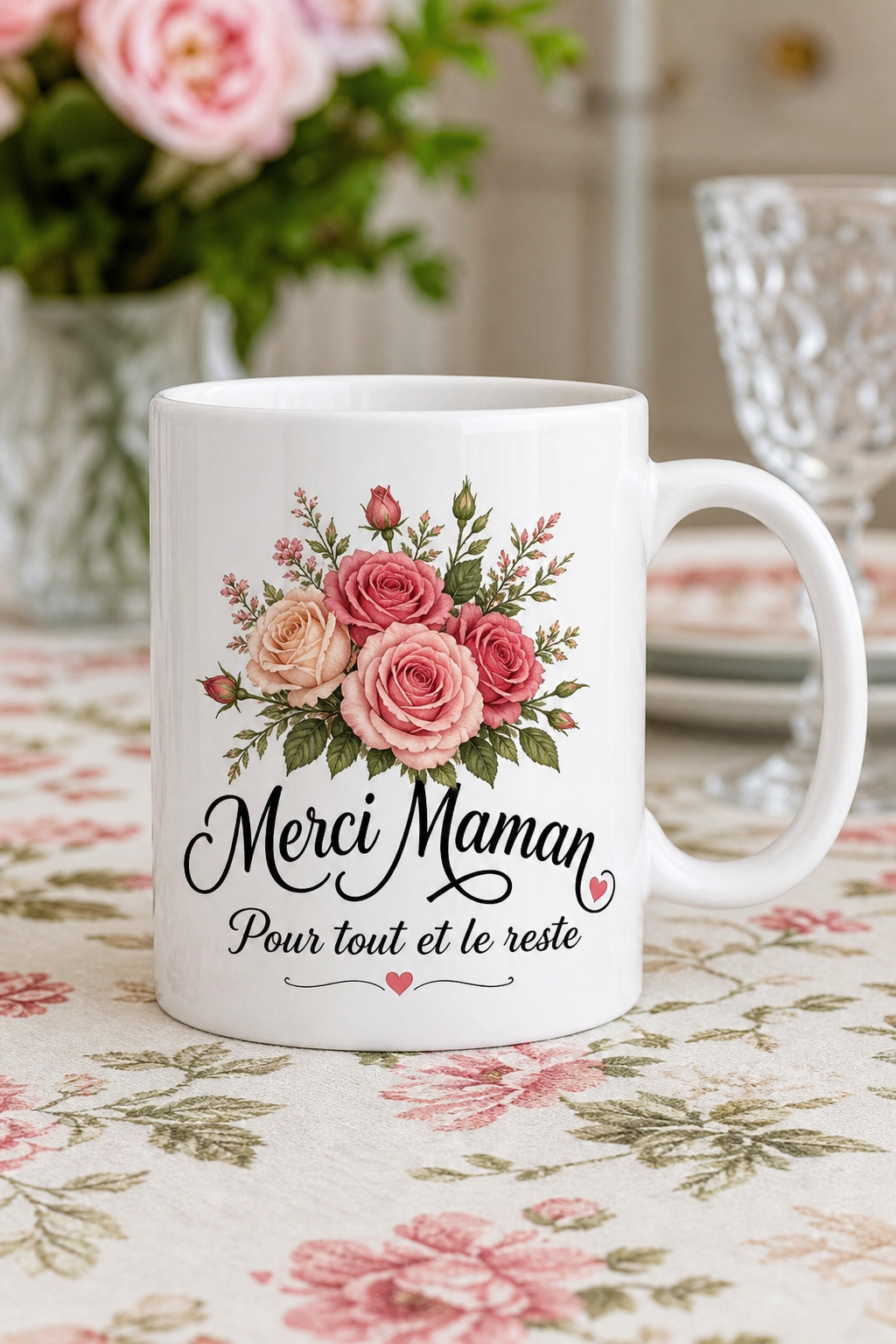Mug Merci Maman personnalisé – hommage à celle qui compte | Instant Mugs