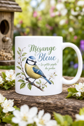 Mug Mésange Bleue personnalisé – douceur nature | Instant Mugs