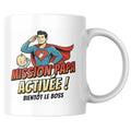 Mug Mission Papa Activée – Cadeau futur papa - vue 1