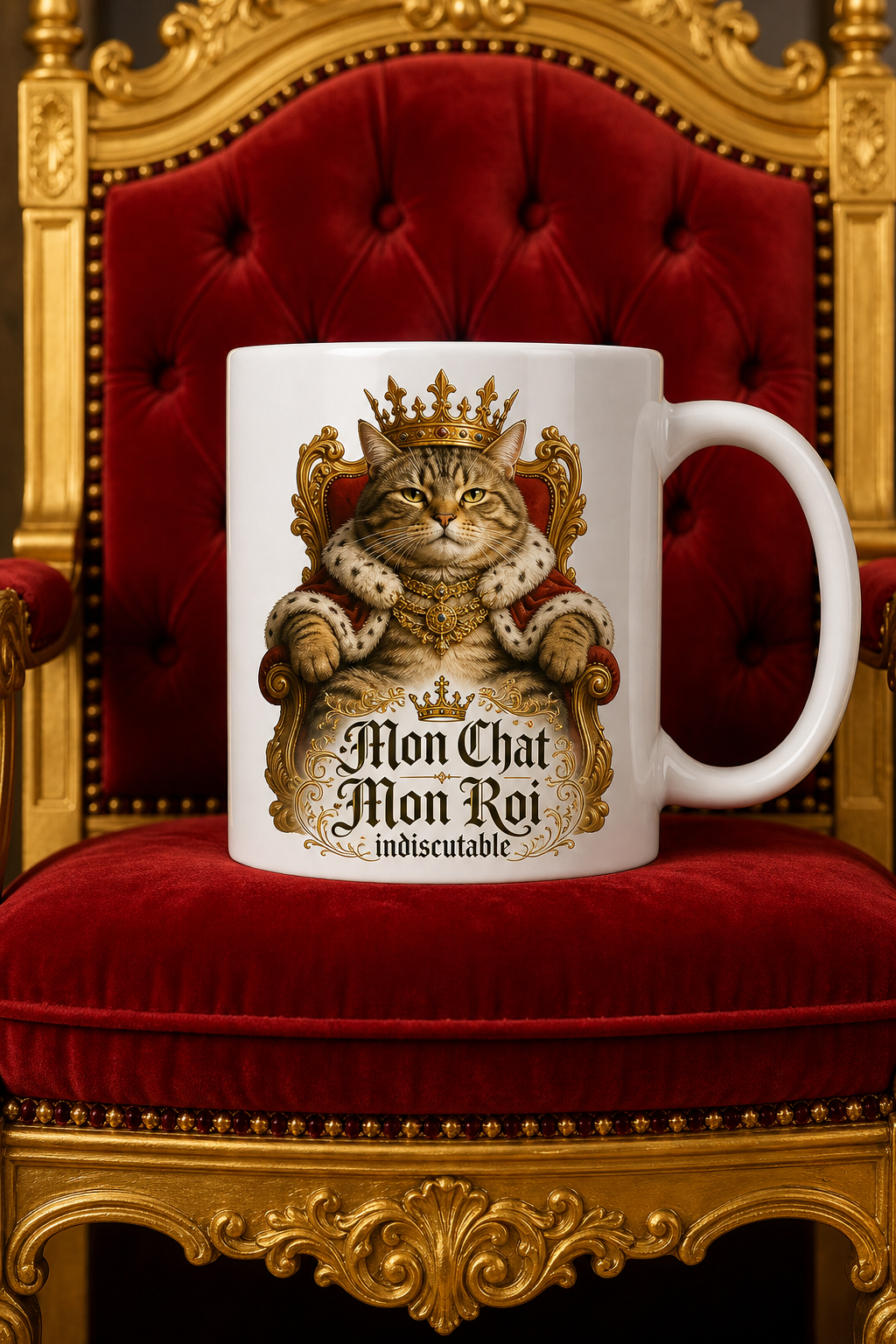 Mug Mon Chat Mon Roi personnalisé – passion félin | Instant Mugs
