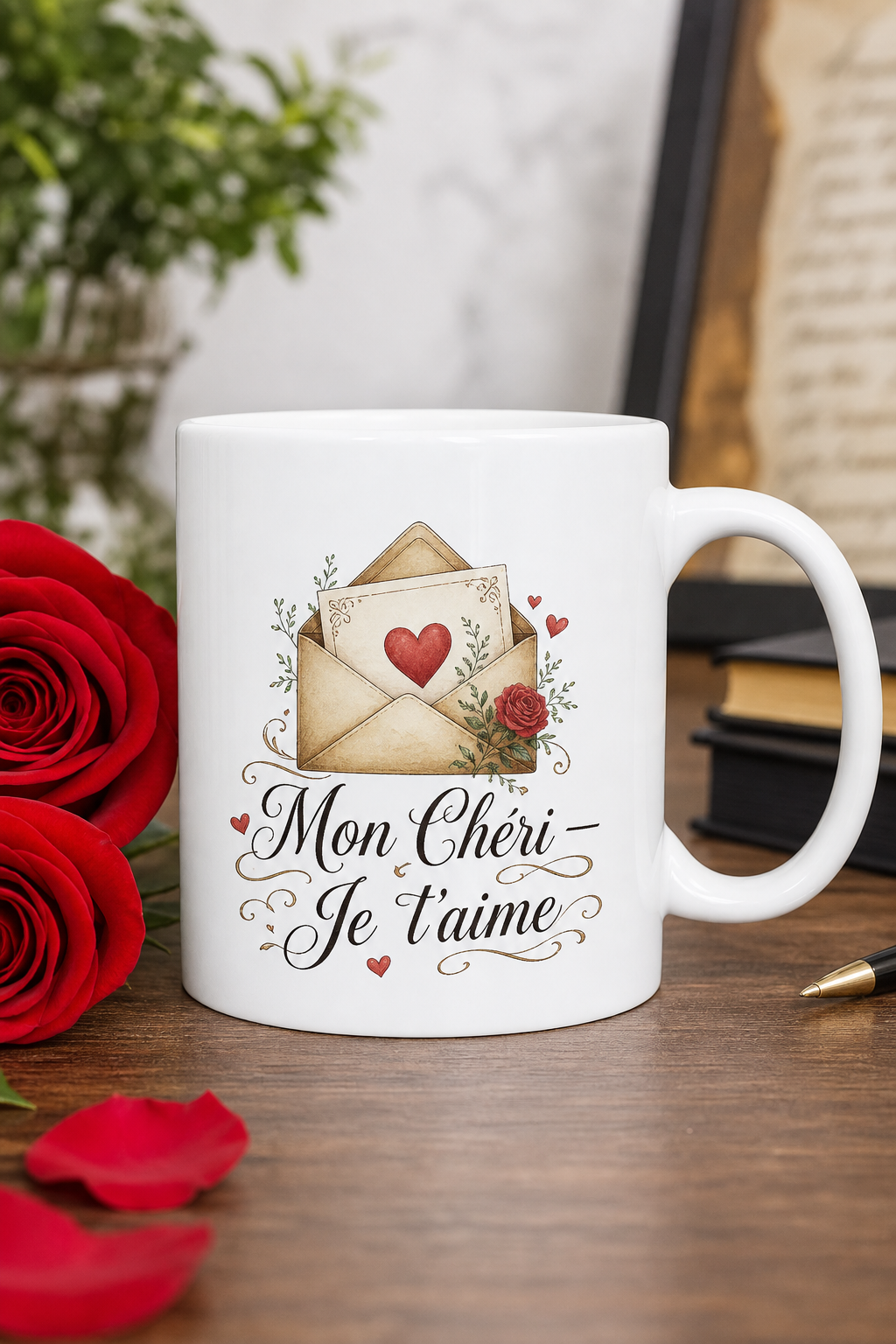 Mug Mon Chéri personnalisé – attention douce | Instant Mugs
