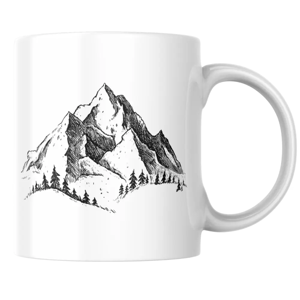 Mug montagne – tasse en céramique personnalisable – Instant Mugs - Mug