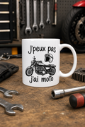 Mug Motard Humour personnalisé – sourire au quotidien | Instant Mugs