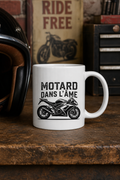 Mug Motard Passion personnalisé – liberté sur deux roues | Instant Mugs