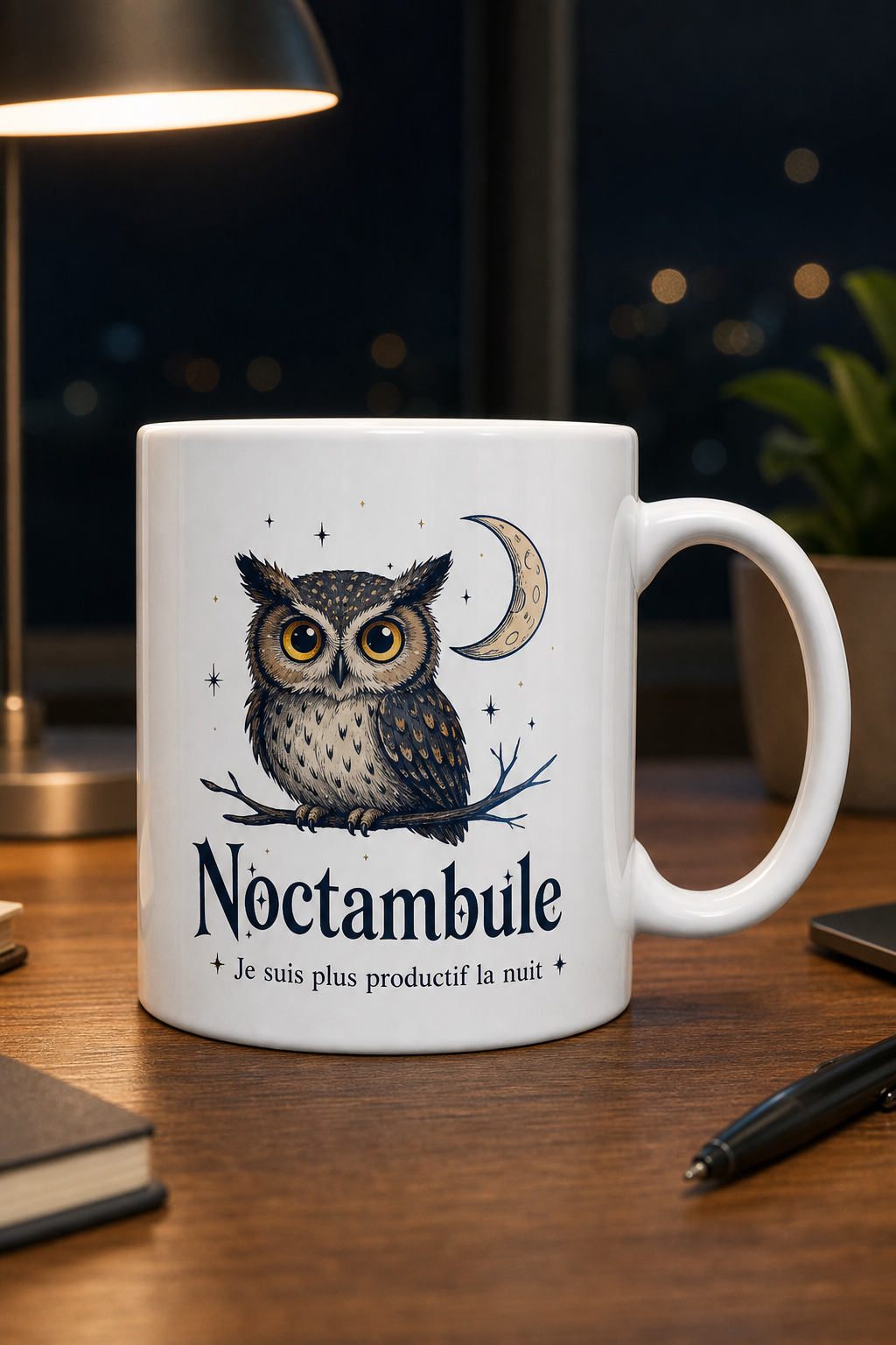 Mug Noctambule personnalisé – nuits inspirées | Instant Mugs