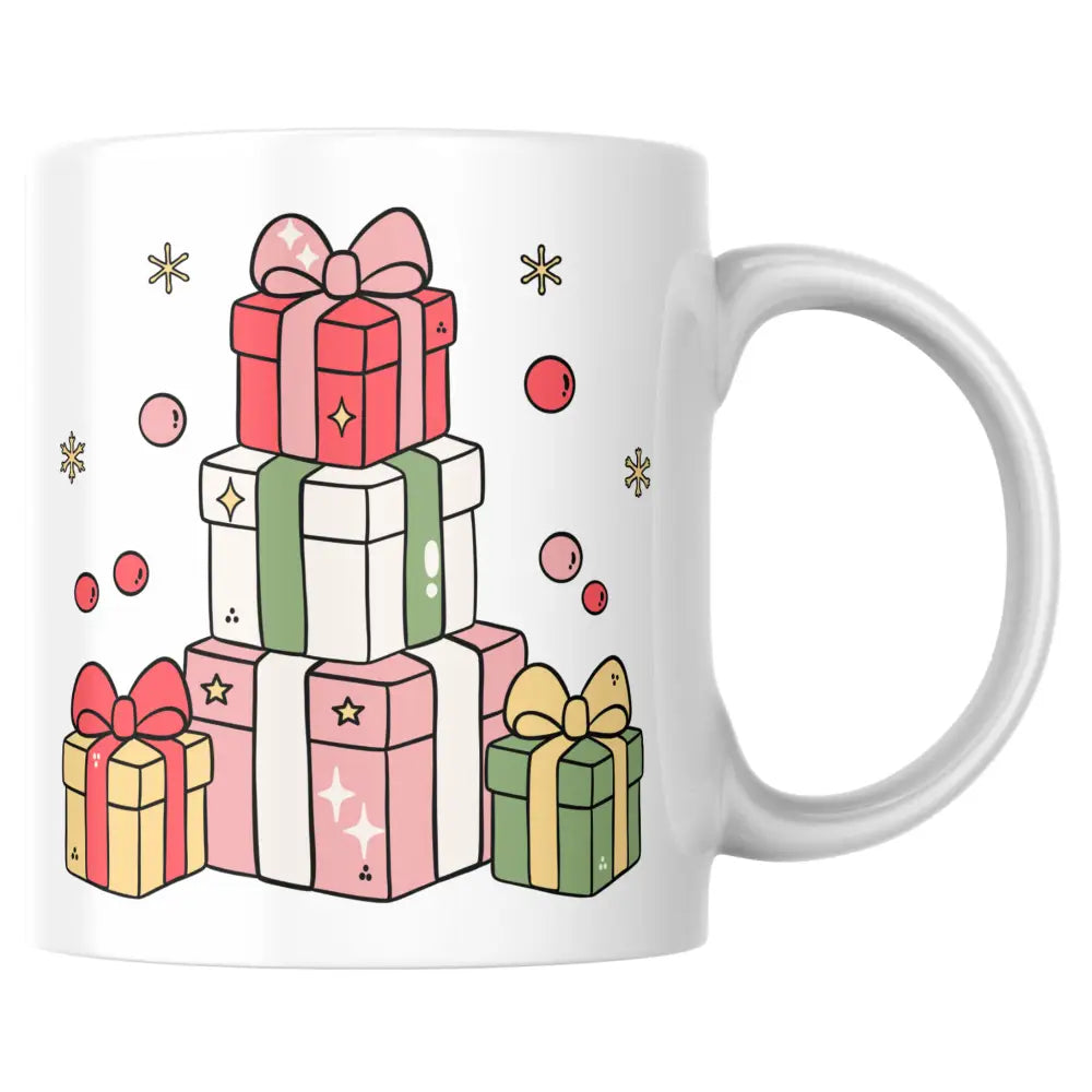 Mug céramique Noël — mug noël cadeaux festive tasse festive artisanale Made in France