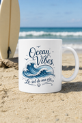 Mug Ocean Vibes personnalisé – évasion marine | Instant Mugs