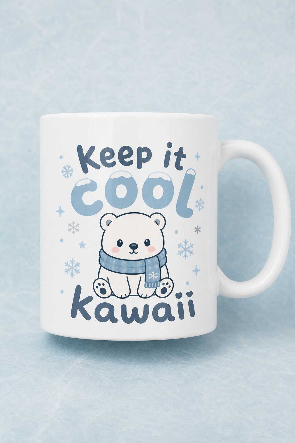 Mug Ours Polaire Kawaii personnalisé – compagnon tout doux | Instant Mugs
