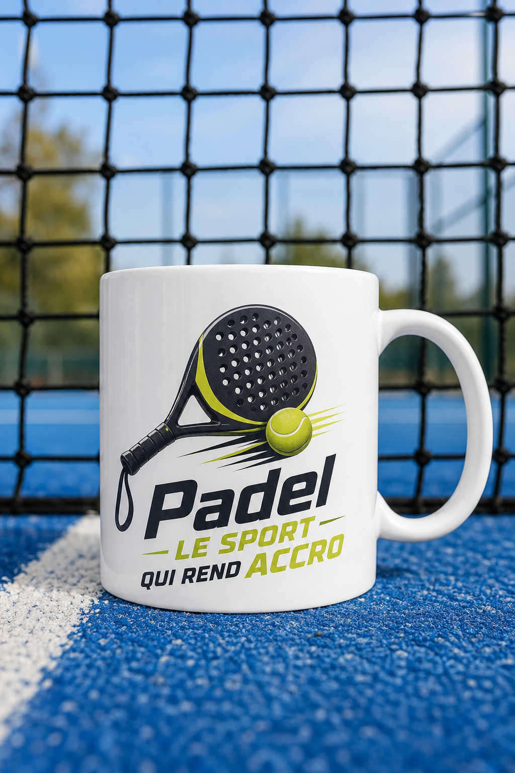 Mug Padel personnalisé – passion raquettes | Instant Mugs