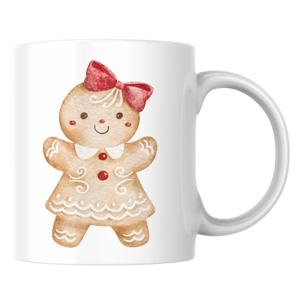 Mug pain d’épice – tasse céramique motif biscuit gingembre – Instant Mugs - Mug