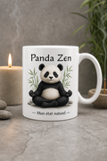Mug Panda Zen personnalisé – calme et douceur | Instant Mugs