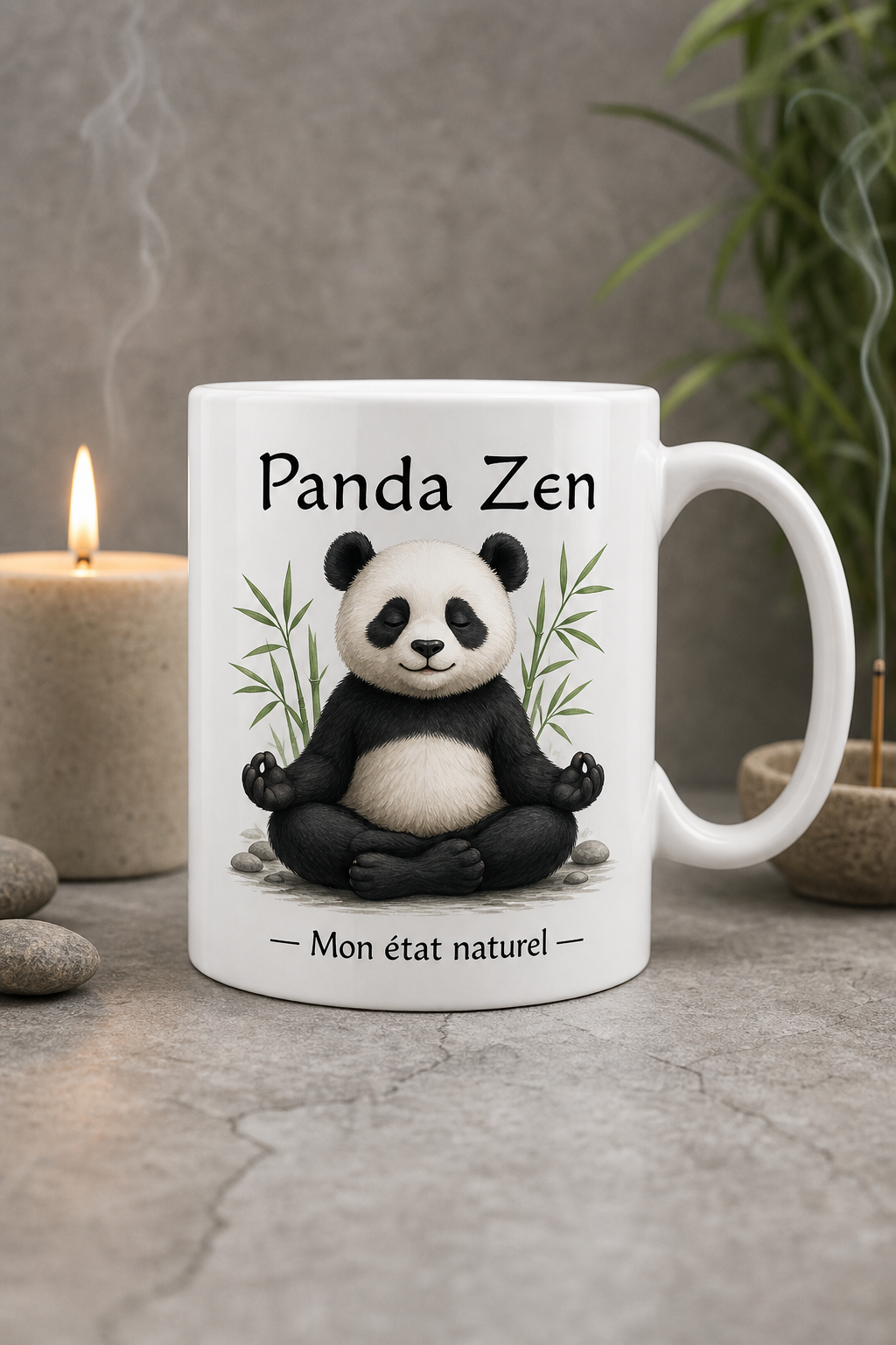 Mug Panda Zen personnalisé – calme et douceur | Instant Mugs