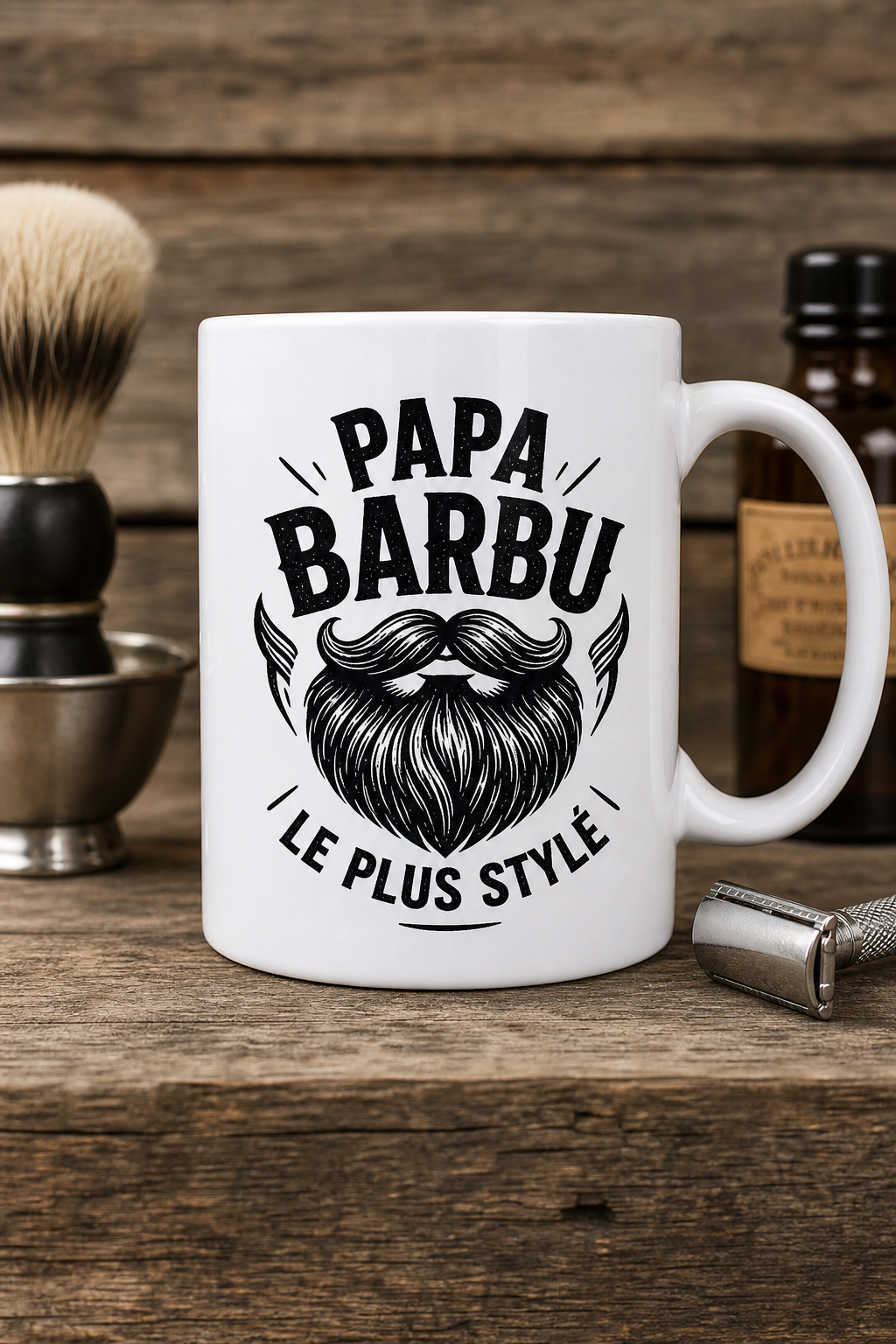 Mug Papa Barbu personnalisé – papa pas comme les autres | Instant Mugs