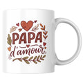 Mug Papa d'amour — Tasse affectueuse pour Papa