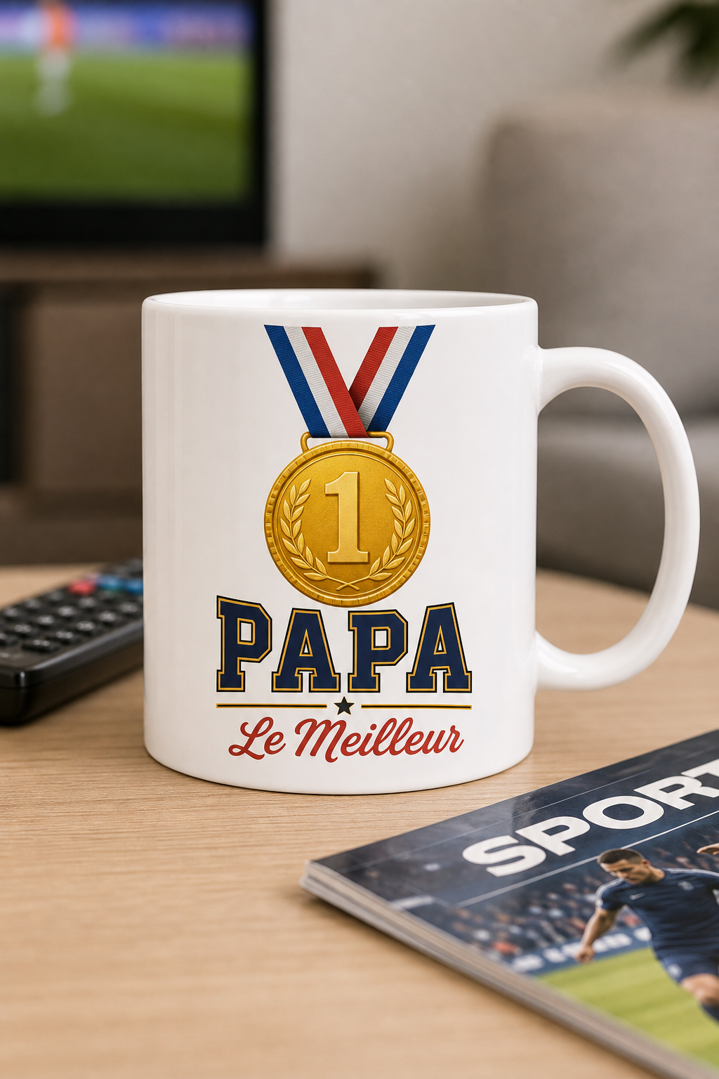 Mug Papa le Meilleur personnalisé – affection sincère | Instant Mugs