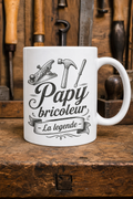 Mug Papy Bricoleur Legend personnalisé – hommage aux papys | Instant Mugs