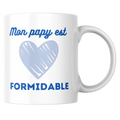 Mug papy – Mon papy est formidable – tasse en céramique personnalisable – Instant Mugs - Mug