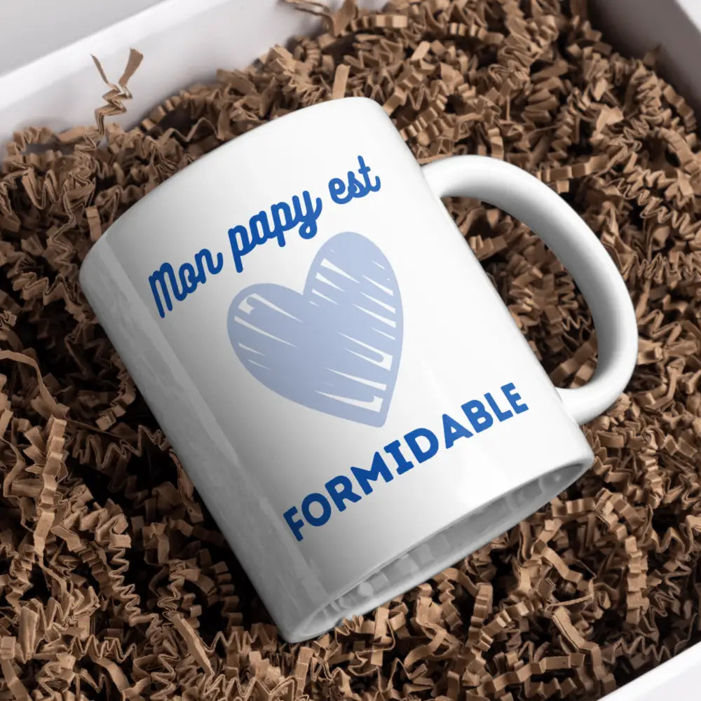 Mug papy – Mon papy est formidable – tasse en céramique personnalisable – Instant Mugs - Mug
