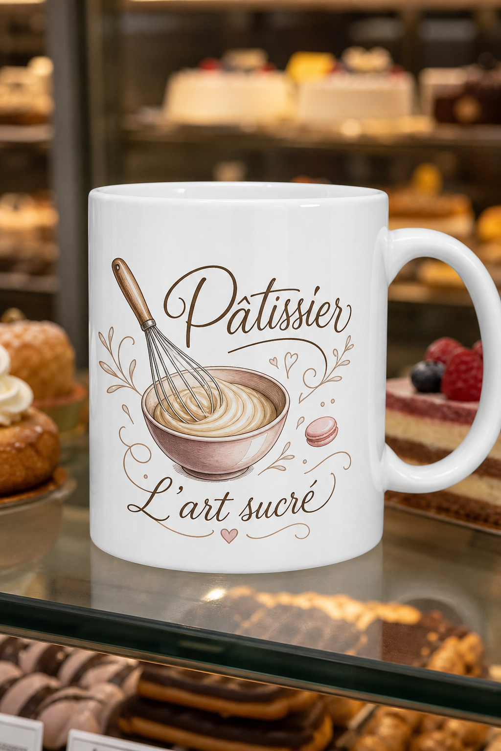Mug Pâtissier personnalisé – art sucré du métier | Instant Mugs