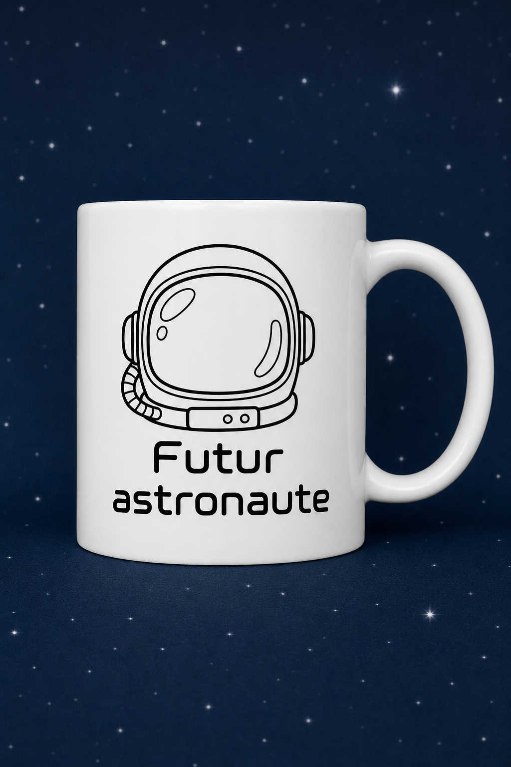 Mug Petit Astronaute personnalisé – voyage cosmique | Instant Mugs