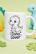 Mug Petit Dino personnalisé – compagnon drôle et charmant | Instant Mugs